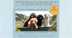 Desktop Screenshot of braskenlabradoodles.com